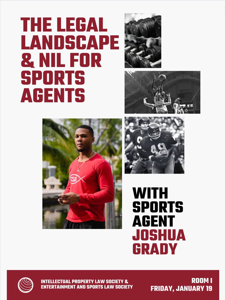 Joshua Grady (@agentgrady_) on Twitter photo Honored to be speaking with the <a href="/UChicagoLaw/">UChicago Law School</a> this upcoming Friday. Thankful that God continues to open doors for me to glorify His name. Let’s do it! <a href="/gradysports/">Grady Sports Agency</a> Honored to be speaking with the <a href="/UChicagoLaw/">UChicago Law School</a> this upcoming Friday. Thankful that God continues to open doors for me to glorify His name. Let’s do it! <a href="/gradysports/">Grady Sports Agency</a>