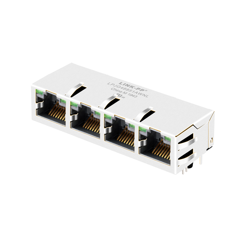 PpRj45's tweet photo. Pulse JG0-0026NL 1x4 Port RJ45 magnetic jacks 1000 Base-T Tab Up Green/Green LED Compatible LINK-PP LPJG48851AWNL,Visit https://t.co/4Ndp6qtwfw For more information.  #JG00026NL #Pulse #RJ45magnetic #LINKPP #RJ45jack https://t.co/Lsdq4V14LZ