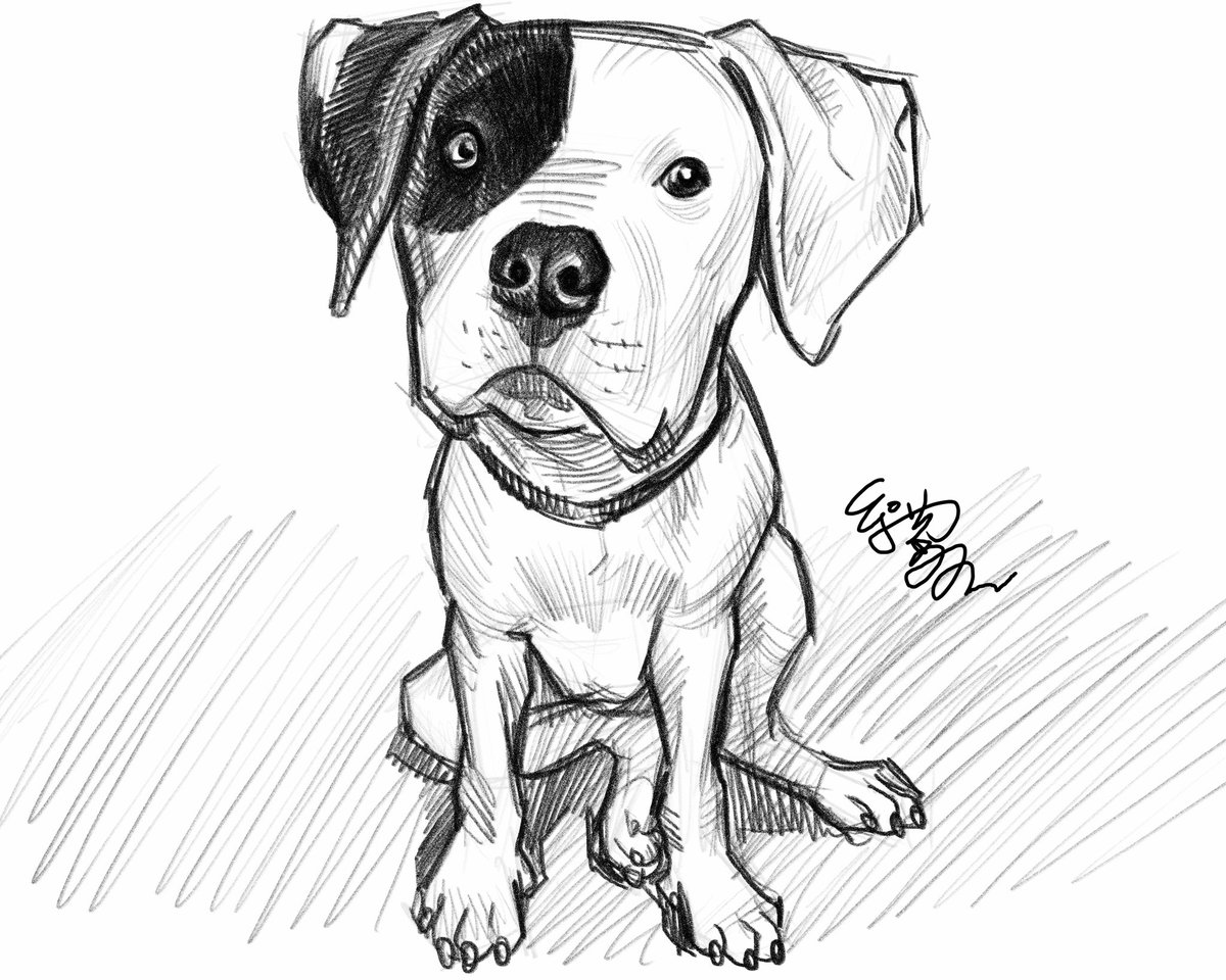Parking lot sketch. American Bulldog.

Infinite Painter is a great app, if it wasn'tso frustrating. Sometimes, it just quits unexpectedly without warning, now I can't output time-lapsed videos.

#art #artwork #sketch #bulldog #AmericanBulldog #dog #infinitepainter