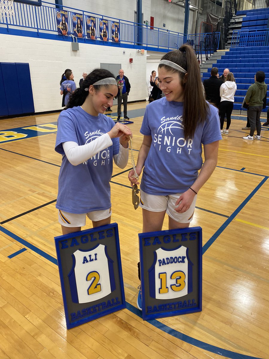Eagles 57
Stagg 48

Eagles win on senior night! Congratulations to Diana, Juliana, Grace, Annie and Noor!

Juliana Paddock (<a href="/julianapaddock/">Juliana Paddock</a>) PoG w/ 14 points &amp; 7 rebounds 

Noor Ali (<a href="/thenoorali/">Noor Ali</a>) PoG w/ 14 &amp; big 4th qrt 3

Zoe Trunk (<a href="/ZoeTrunk19/">Zoe Trunk</a>) w/ big 4th qrt 12 pts.

14-9