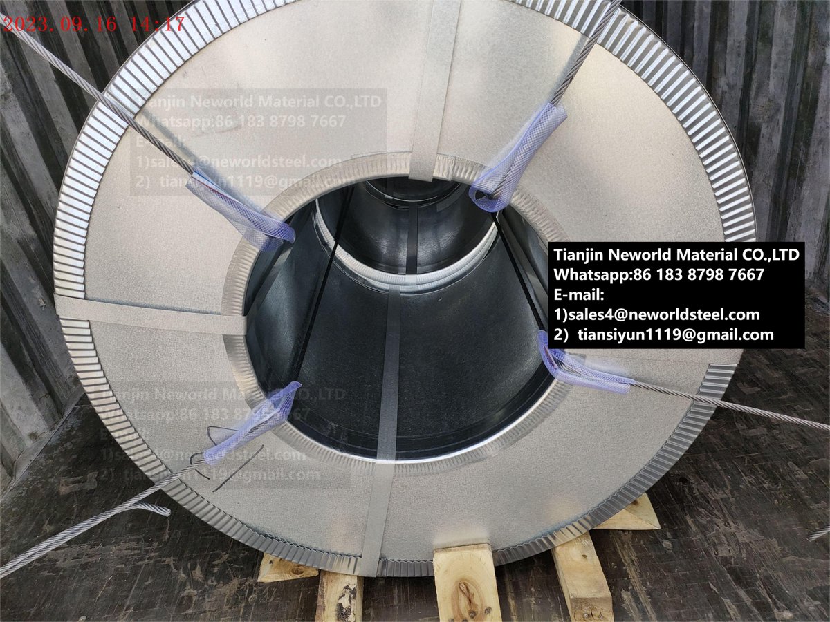 Max59277522's tweet photo. #GI #GICoil #CRS #CRC #Coldsheet #HRS #HRC #Galvanizedstrip #galvanizedsheet #Galvanizedcoil #gistrip #galvanizedstrip  #factory #manufacture

 Wholesale Gl Steel Coil Strip JIs G3302 SQCC 0.13mm Gl Galvanized Steel Coil

WhatsApp/ Wechat +86 183 8798 7667 https://t.co/VwdOCiyS2G