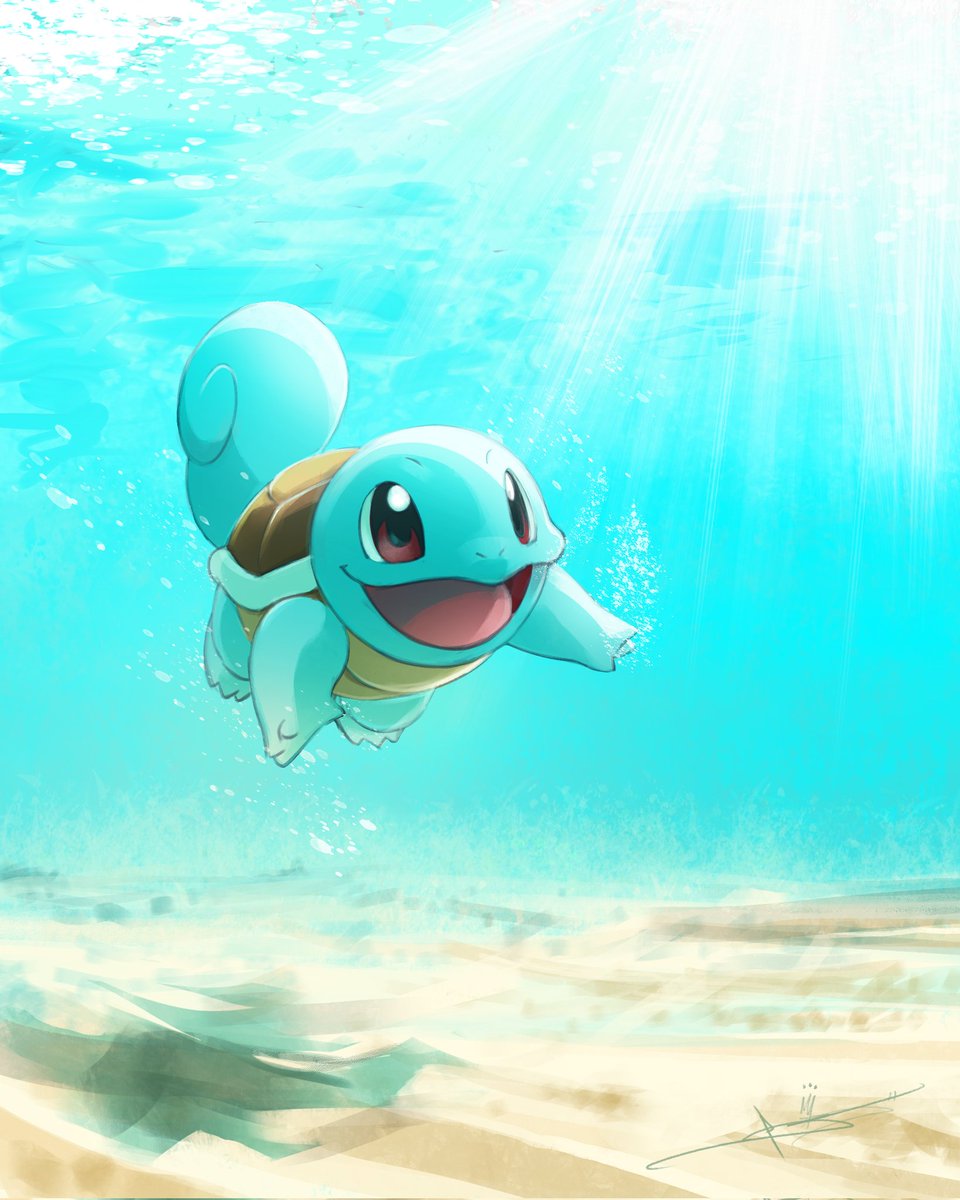 PropGame's tweet image. First digital squirtle piece
