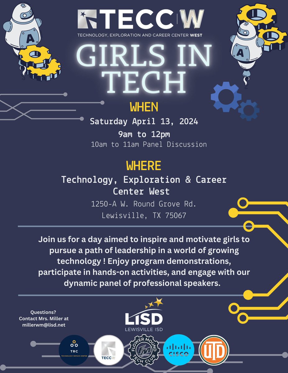 Save the date 📅 @lisdcte @TECCwest Visit with other Tech Ss and learn from amazing industry leaders!