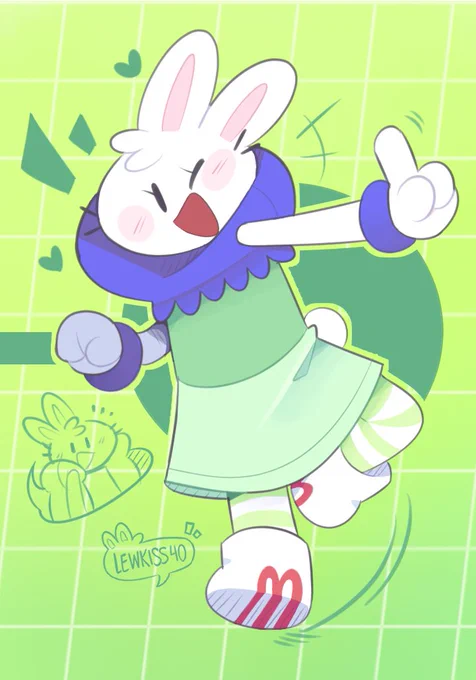 Gave Poppy a slight redesign Look at her little socks