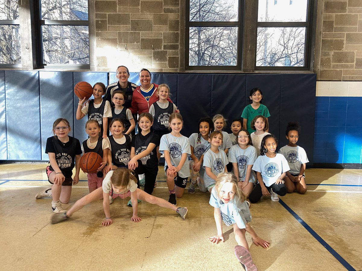 NcaWildcats's tweet photo. Fun time when our NCA 2nd-3rd grade girls team up with St A’s to practice some bitty basketball https://t.co/IwPHpGrWeE