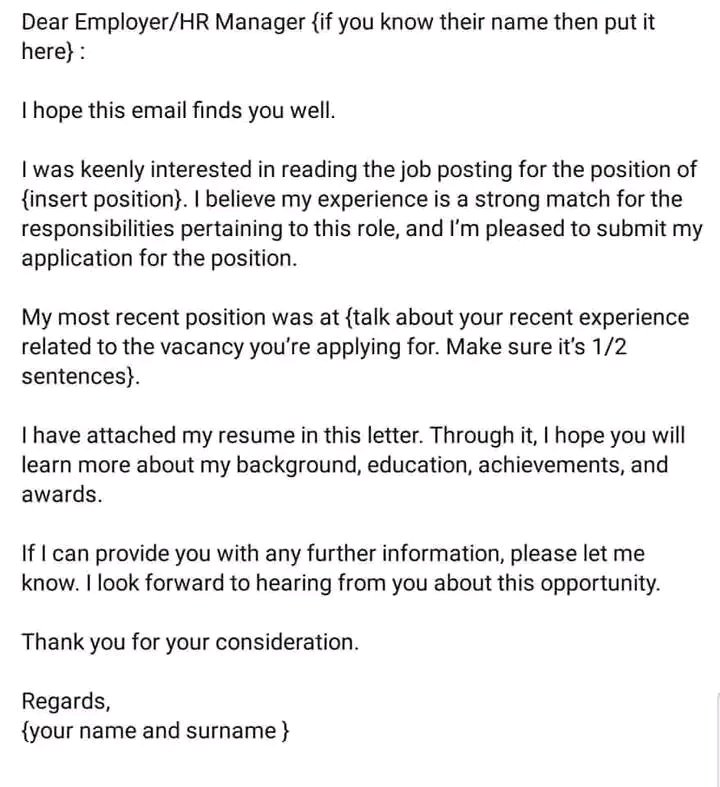 NthabelengDlam3's tweet photo. APPLYING FOR A JOB ONLINE

Check these templates, they will help you. https://t.co/BoTCir1xEM