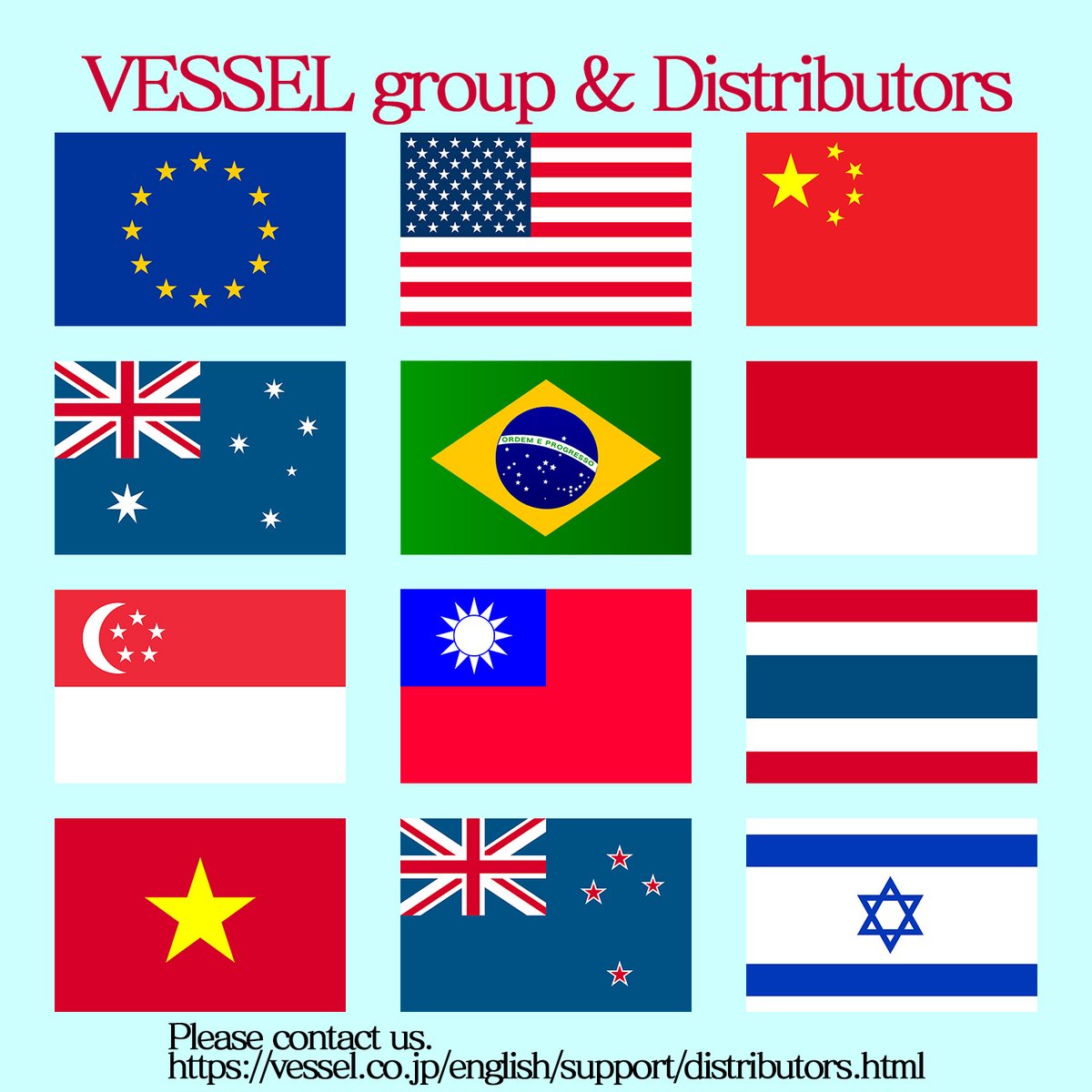 VESSEL1916's tweet image. 💻Information on VESSEL group &amp;amp; Distributors.
If you are looking for our products outside of Japan, please check this page.
vessel.co.jp/english/suppor…
#220USB
#screwdriver
#wrench
#wire
#bit
#socket
#drill 
#tool
#industrial
#construction
#VESSEL
#distributor
#電ドラボール
#ベッセル
