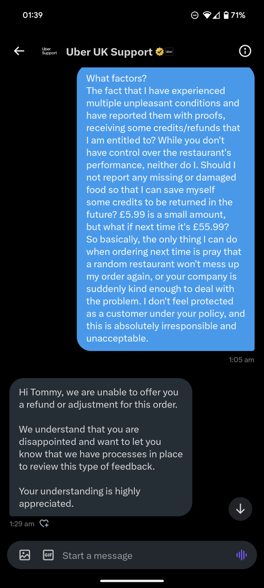 _murasaki180's tweet photo. @rwerns21 @UberEats Same here. It makes no sense. Just feeling helpless. https://t.co/dw7175FmNN