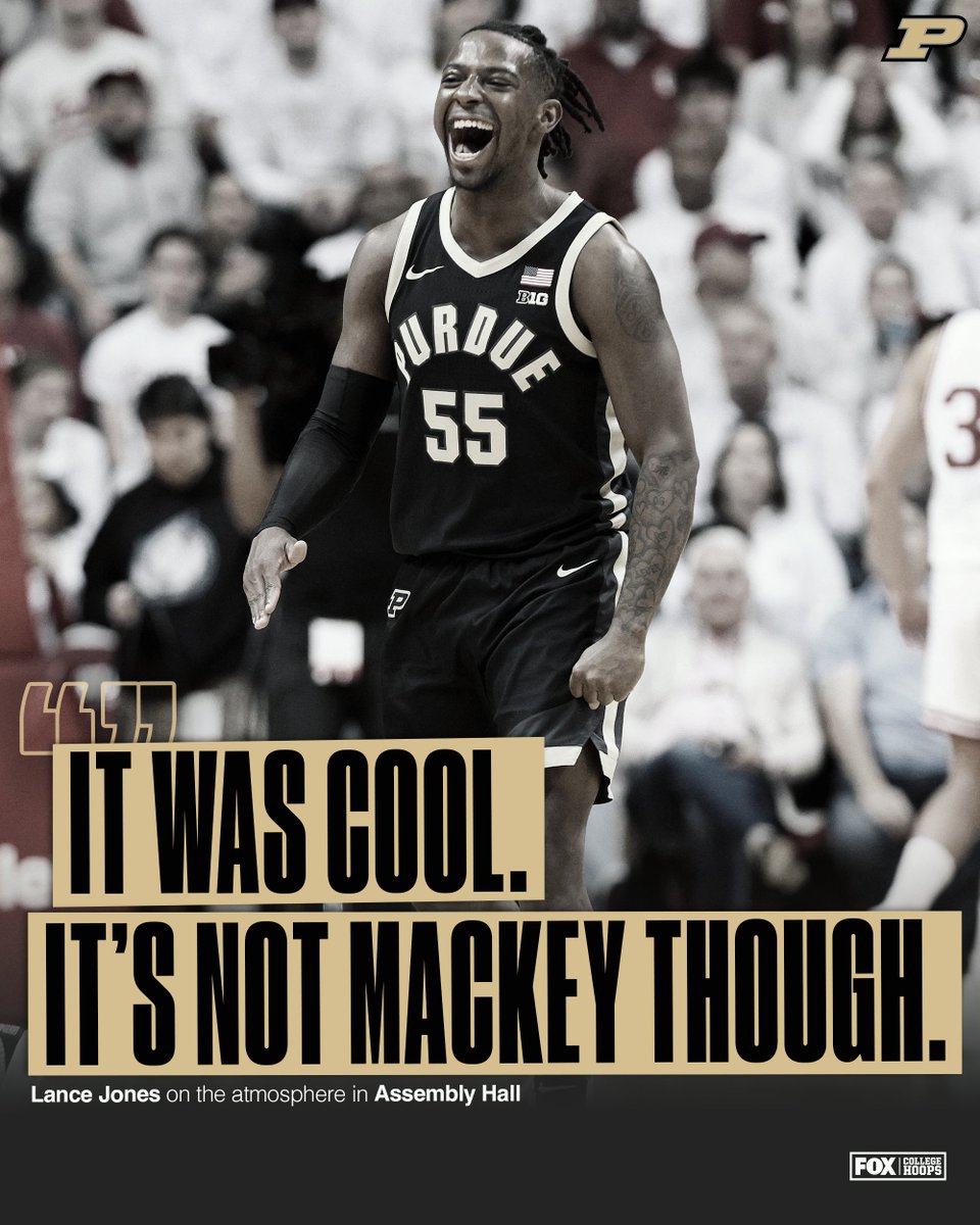 He prefers a home court experience 😏 

<a href="/LanceBuckets/">Lance Jones</a> x <a href="/BoilerBall/">Purdue Men's Basketball</a>