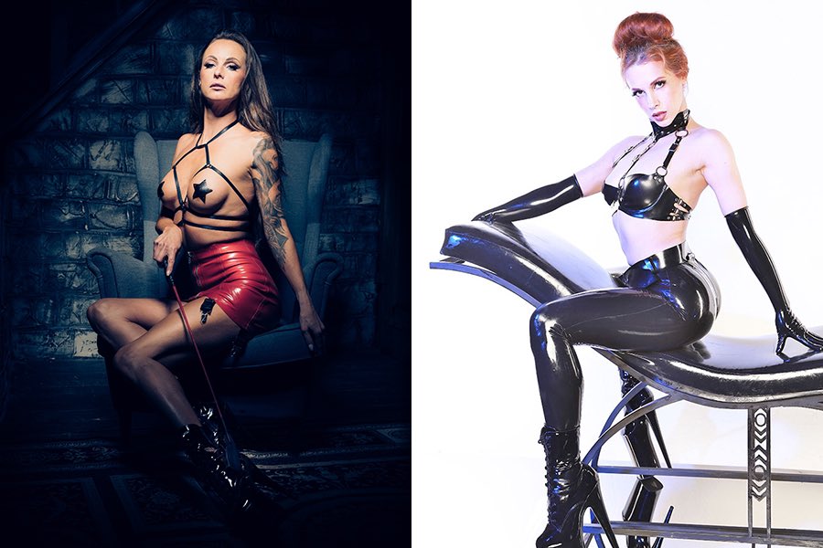 Heute im Studio erreichbar: Ria Rebell @RiaRebell und Chloe Savage @ChloeSa08612625 #domina #mistress #bdsm #latex #leather #rubber #clinic #bizarrstudio #düsseldorf