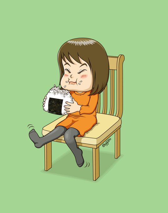 「女児 座る」のTwitter画像/イラスト(新着)