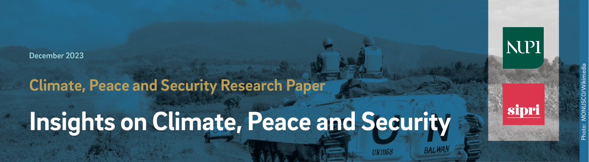 #ClimateChange is having alarming effects on societies and #ecosystems. This Fact Sheet offers recommendations for how the @UN #SecurityCouncil shapes policies for addressing the complex challenges arising from climate change. Download here➡️bit.ly/47bMKhb @nupinytt