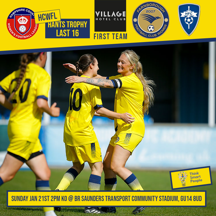 We are delighted to host our nearest neighbours Hawley Ladies for the first time this week in the Last 16 of the Hampshire Women's Trophy.

💛💙