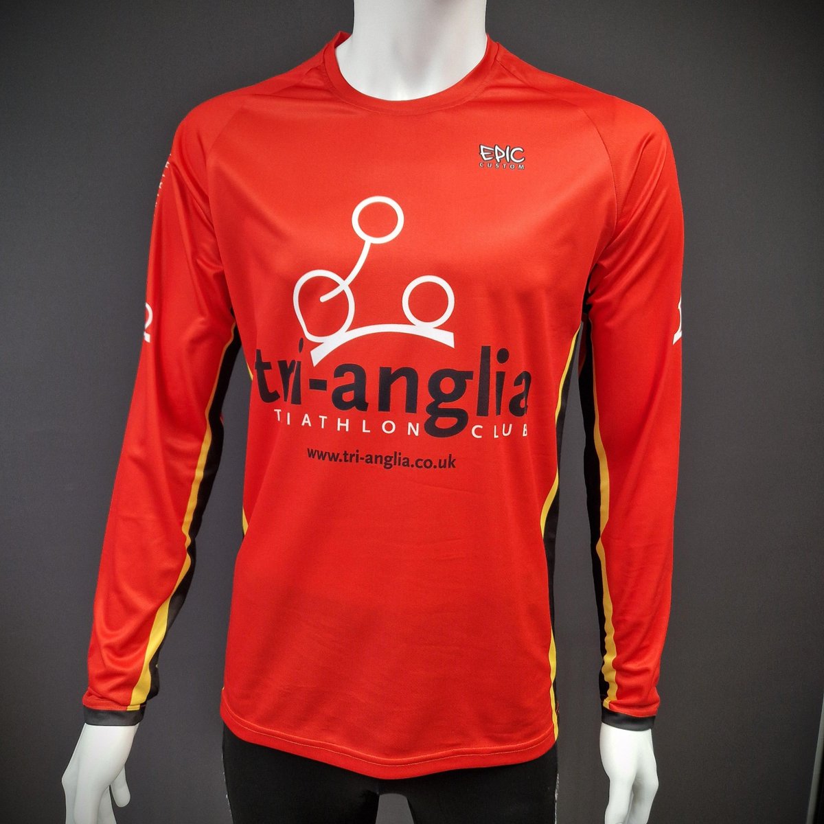 Proud to deliver Custom Tri Kit &amp; Run kit, plus Casual Kit &amp; Snoods to Tri-Anglia
Moving away from Orca, Champ Sys &amp; Kalas – we thank you!

For all your club needs
epic-custom.com

@triangliaUK
#triangliaUK
#trianglia
#epiccustom 
#customtrikit #customtriathlonkit