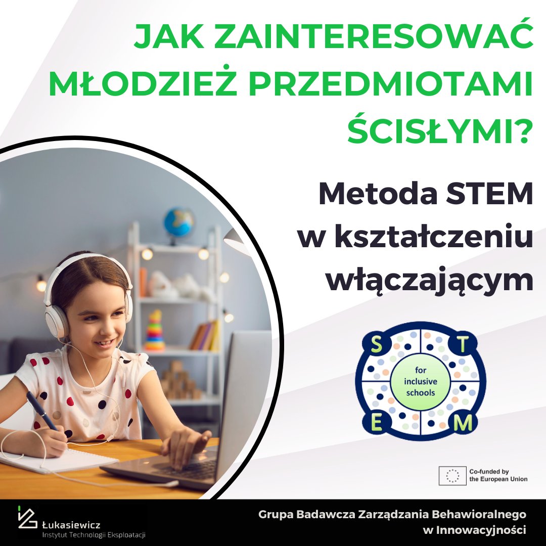 🔬 Jak skutecznie zainteresować uczniów matematyką, fizyką czy chemią, aby wzbudzić ich pasję do odkrywania tajemnic nauki? 👩‍🎓 Jak zwiększyć udział uczennic w edukacji z zakresu przedmiotów STEM? Dowiedz się więcej 👉 tiny.pl/cbwhr #STEM #STEMinSCH #Erasmus #project