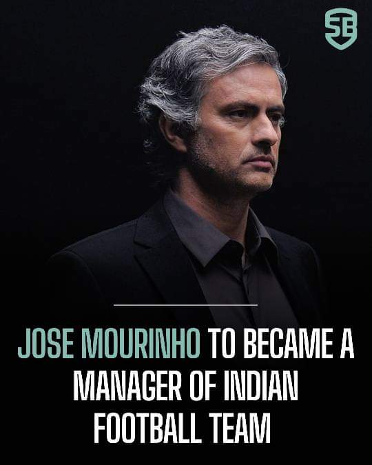 According to The Sporting Blog [ UK football page ] Jose Mourinho is set to become the head coach of Indian Football Team 🇮🇳 ( Ps : it's just a flying rumour and no one verified this news , so don't take it seriously ) #ISL_Xtra #IndianFootball