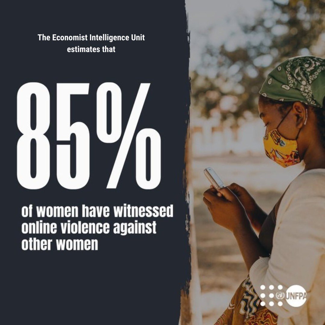 UNFPA_Zimbabwe's tweet photo. Sharing intimate content without consent, online identity theft & harassment, hate speech & cyberbullying are forms of violence that undermine #Privacy , #Dignity & #Rights.
@UNFPA_Zimbabwe joins partners to condemn all sorts of #VAWG & other marginalized populations.
#EndGBV https://t.co/C7H9Ux7ve5