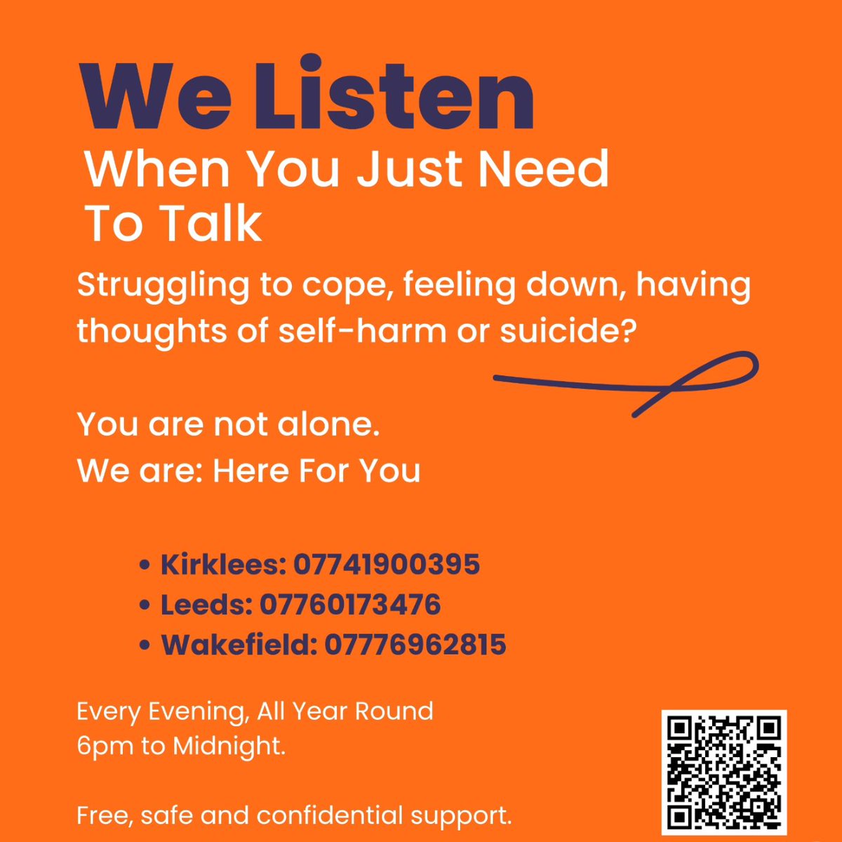 Reach Out.
You Are Not Alone.
We Are: Here For You 🫶

Officially relaunching @Touchstone_Spt Wellbean Crisis Cafes and Safe Space 1st February 2024 alongside #TimeToTalk

#HereForYou
#MentalHealthSupport #MentalHealthMatters