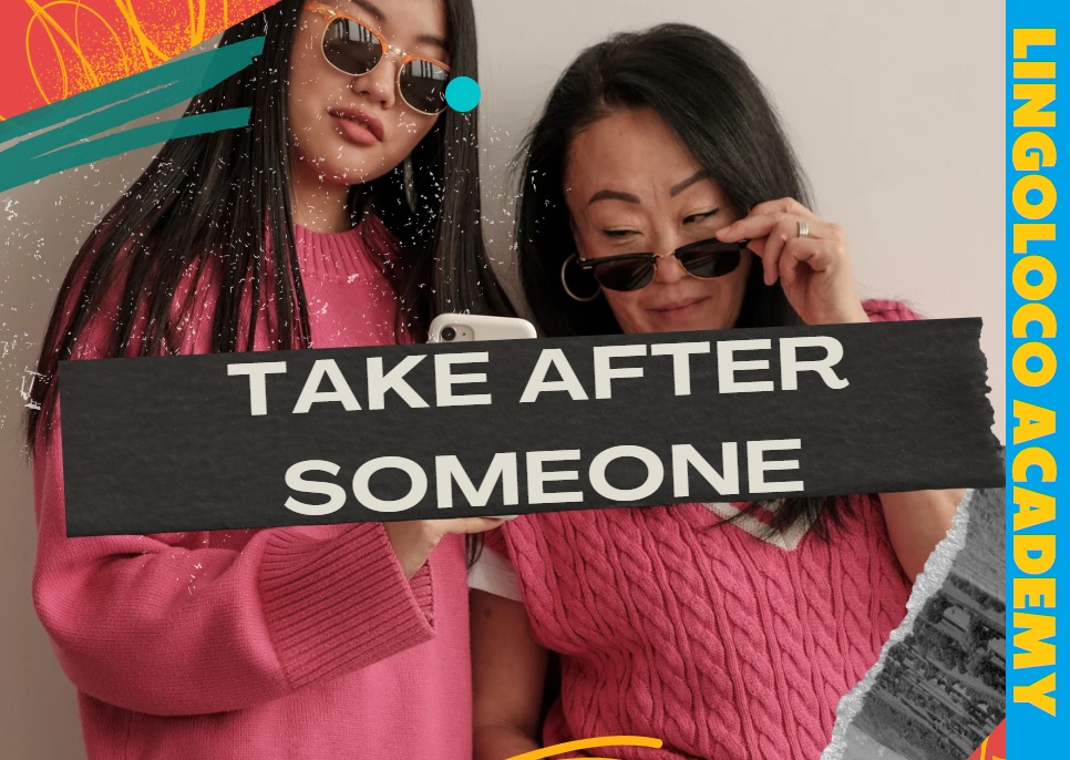 LingoLoco_PH's tweet image. 👯‍♀️ Here’s a verb phrase to use to describe family similarities! Scroll through the slide to learn the meaning of ‘take after someone’ – and share this post with a friend! Who in your family do you take after?

#LingolocoAcademy #family  #looklike #takeafter  #phrasalverb #phrasal