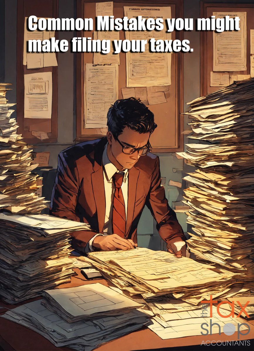 TaxShopHydePark's tweet photo. 🚨 Common Tax Filing Mistakes: A Thread by The Tax Shop Hyde Park 🚨

#TaxProfessionals #taxation #taxprofessional #TaxPreparation #SARS #TaxSouthAfrica #taxmoney  #taxreform #taxtips #taxservice #taxcollection https://t.co/TCeaBkahsp