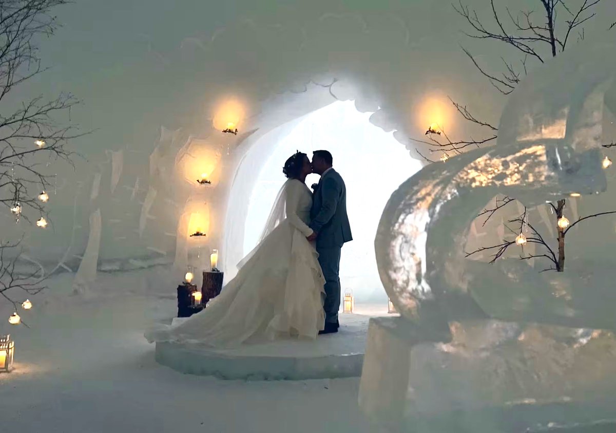 Lapland is becoming a wedding destination - Saying \, image size:1200x843