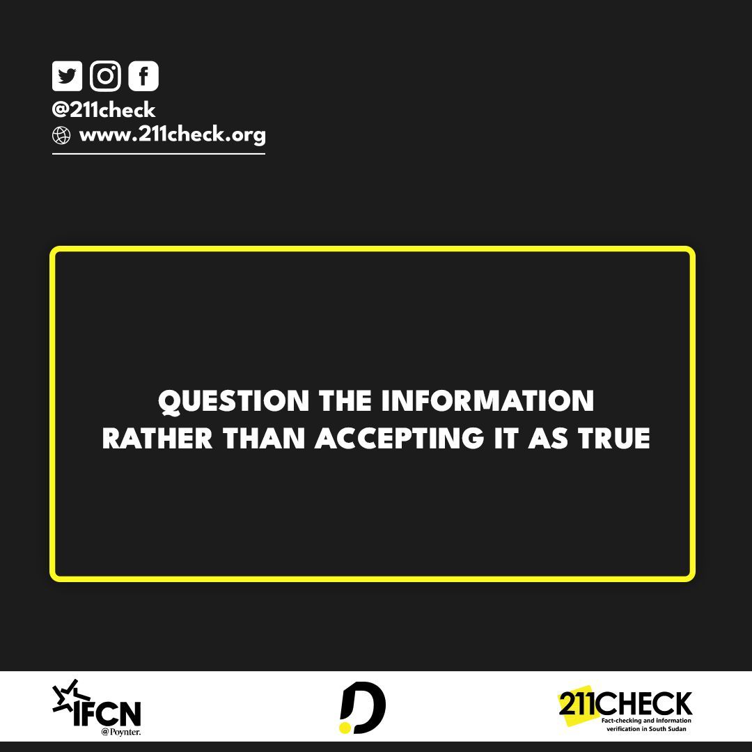 211Check's tweet photo. Consume  the information responsibly by questioning its accuracy before accepting  it as true.

#211Check #factcheck #accuracy #factmatters https://t.co/O5rp7OVTfK