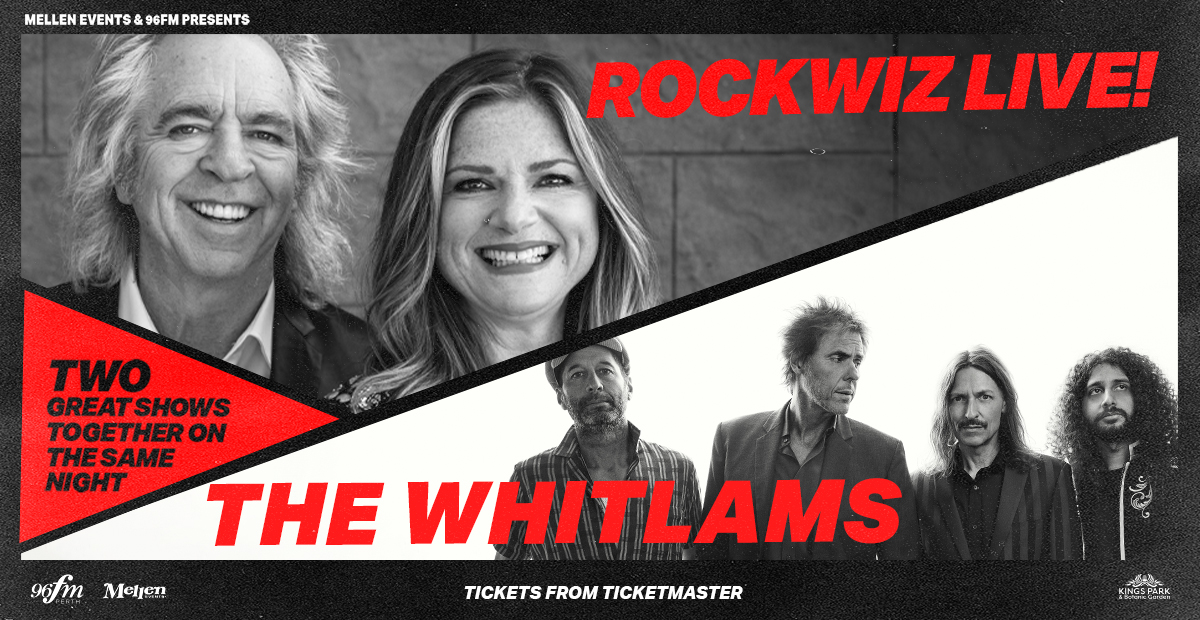 The RocKwiz Team (@rockwiz) on Twitter photo We're looking forward to our first big RocKwiz LIVE! 2024 show on March 23 at Kings Park in Perth for <a href="/MellenEvents/">Mellen Events</a>. Some very special guests will be singing with the RocKwiz Orkestra and <a href="/thewhitlams/">archive</a> will be performing a full band set too! Come see us!
Tix at <a href="/Ticketmaster_AU/">Ticketmaster AU</a> We're looking forward to our first big RocKwiz LIVE! 2024 show on March 23 at Kings Park in Perth for <a href="/MellenEvents/">Mellen Events</a>. Some very special guests will be singing with the RocKwiz Orkestra and <a href="/thewhitlams/">archive</a> will be performing a full band set too! Come see us!
Tix at <a href="/Ticketmaster_AU/">Ticketmaster AU</a>