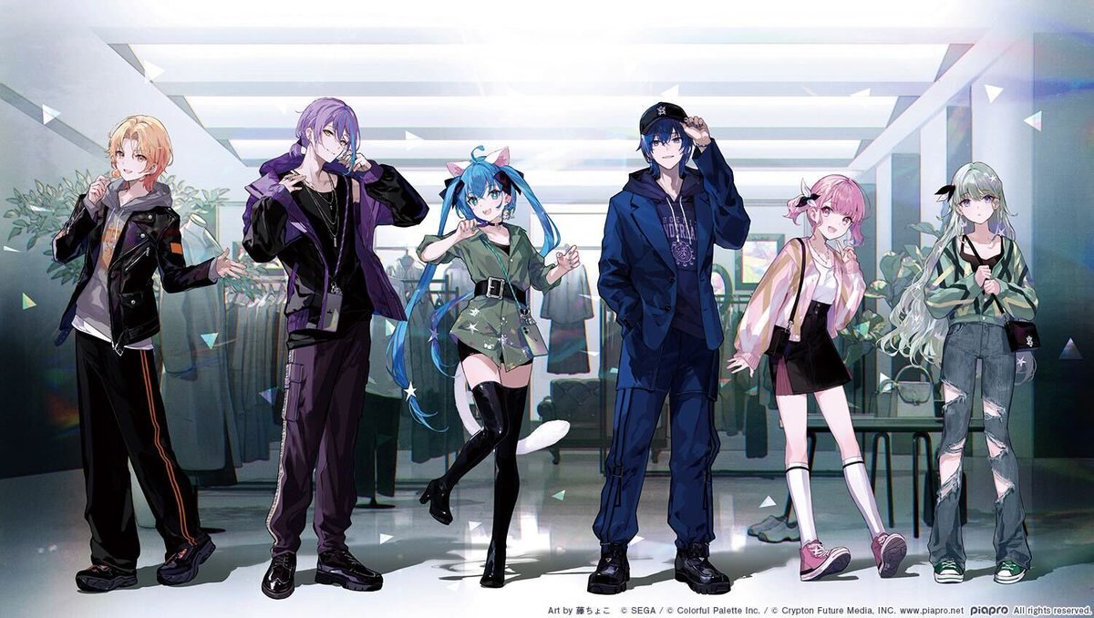 プロセカZOZOコラボ ワンダーランズ×ショウタイムの描き下ろしイラスト