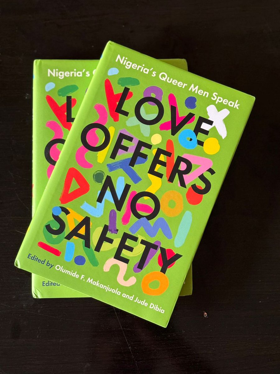 CHEVSAFRICA's tweet photo. Grateful to @O_Makanjuola for sending free copies of his book to our #socialjusticelibrary📚
These additions will contribute to our collective pursuit of mainstreaming queer stories.🌈
Thank you for your commitment to amplifying #queervoices & fostering #inclusivesocieties🌎 https://t.co/OKEe0T7Y3L