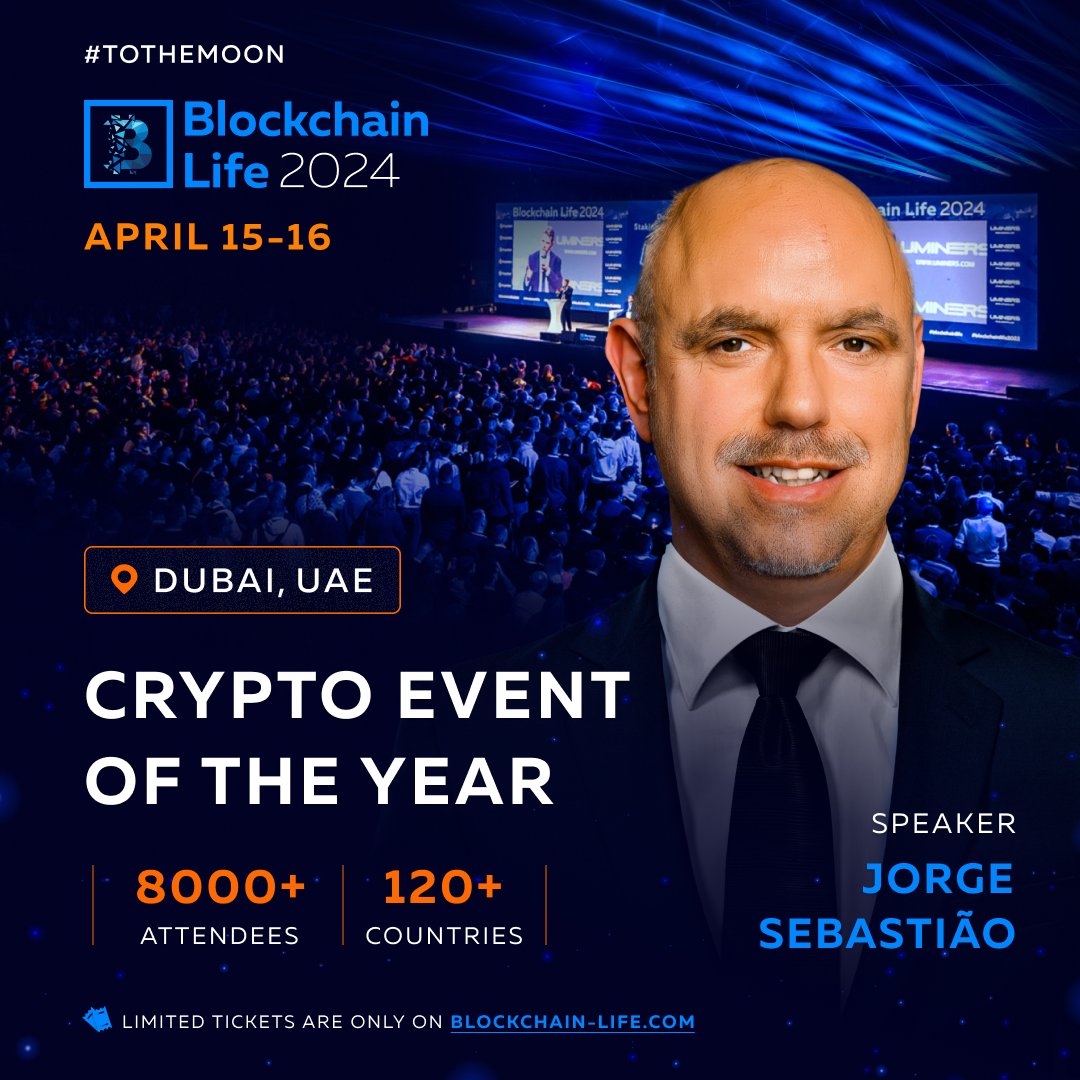 Meet @4jorge – Co-Founder of EcoX at #BlockchainLife2024 in Dubai. Join 8000+ attendees at the Crypto Event of the Year. 🎟️ blockchain-life.com/asia/en/#ticke…