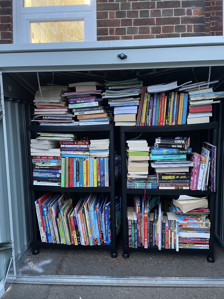 Please help yourself- Community Book Larder 😀