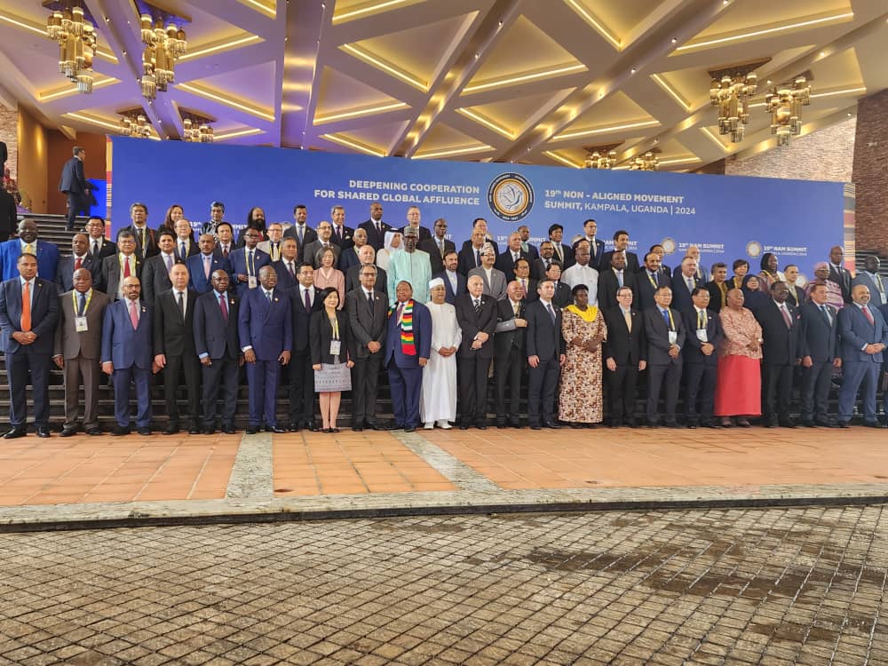 I am in Uganda for the Ministerial meeting of the 19th Non Aligned Movement Summit.  NAM, which counts the majority of countries in the world as its members, is an important voice as we navigate the multiple and complex global challenges that confront us today.