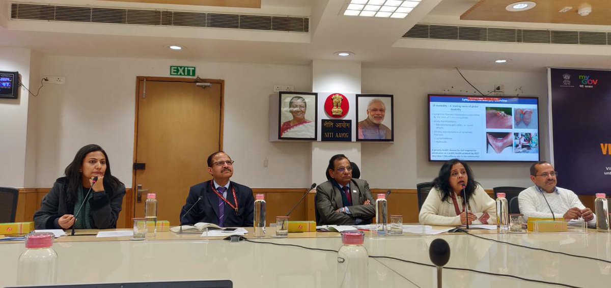 Eliminating Lymphatic Filariasis by 2027: A Call for Action

#NITIAayog, in association with @MoHFW_INDIA  and line ministries, has committed to a comprehensive, inter-sectoral approach to eliminate #LymphaticFilariasis (LF) by 2027. This debilitating disease, also known as…