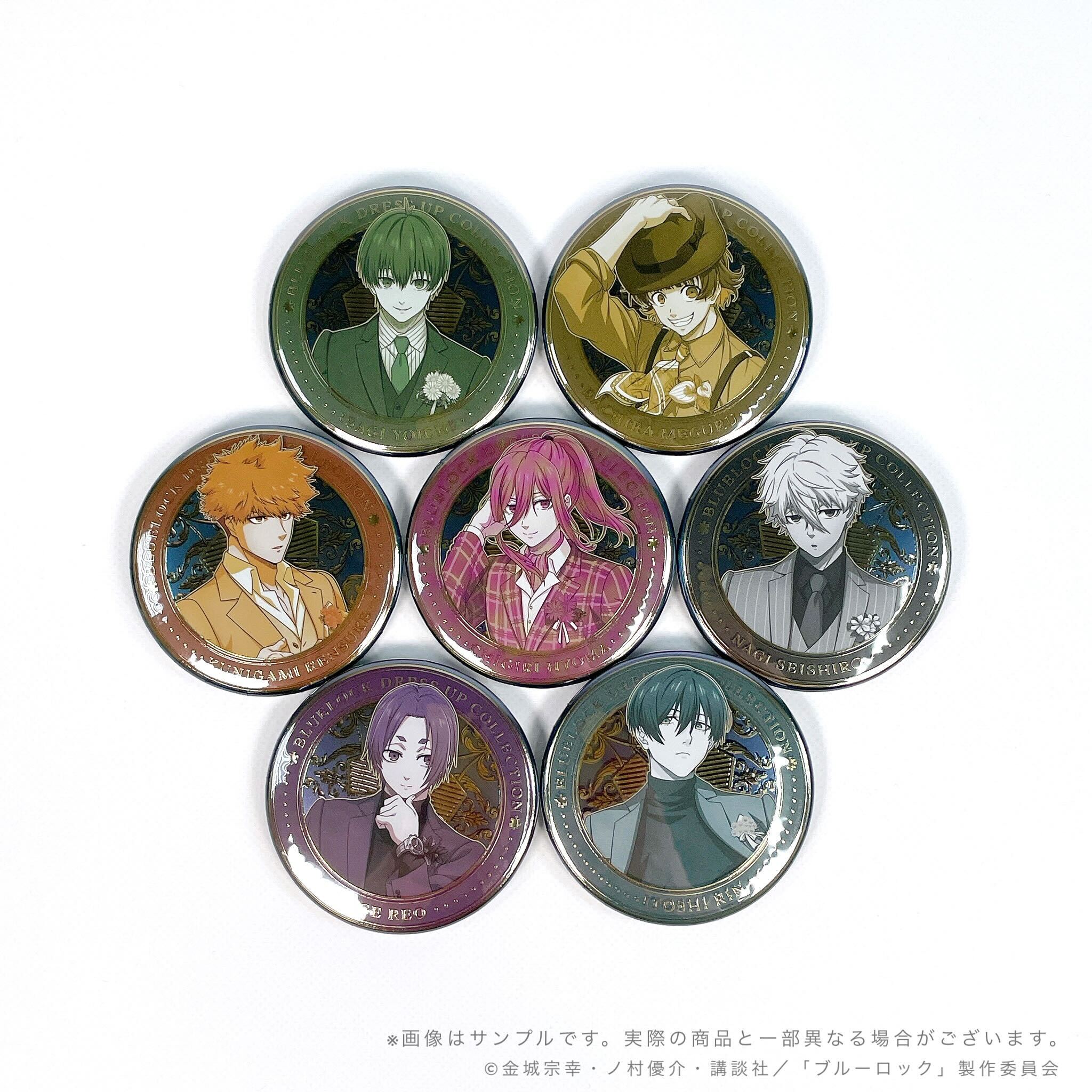 ブルーロック トレーディングジュエリー缶バッジ B Ver. 未開封 BOX