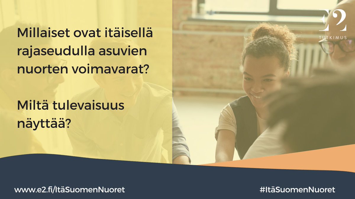 Pitkittyneiden kriisien aikana on tärkeää tutkia nuorten voimavaroja ja tulevaisuudenuskoa sekä sitä, miten nuoret itse kuvaavat tavoitteitaan ja hyvän elämän osatekijöitä. Lue tutkimuksesta: e2.fi/ItaSuomenNuoret

Hanketta tukevat #säätiöt ja @kainuunliitto #ItäSuomenNuoret