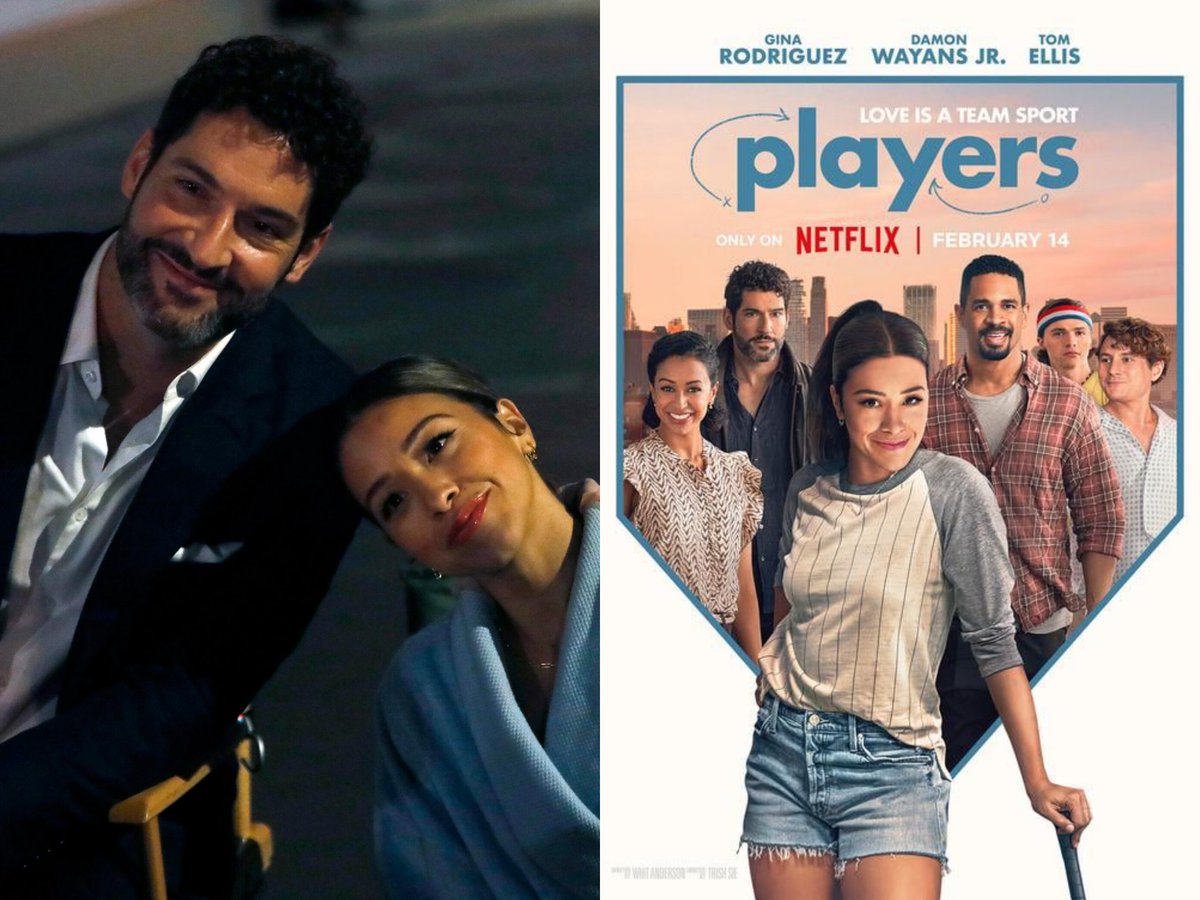 Happy Wednesday everyone ☕🤗 #TomEllis #GinaRodriguez #Players on Netflix on Valentine's Day  🥰  -28 days