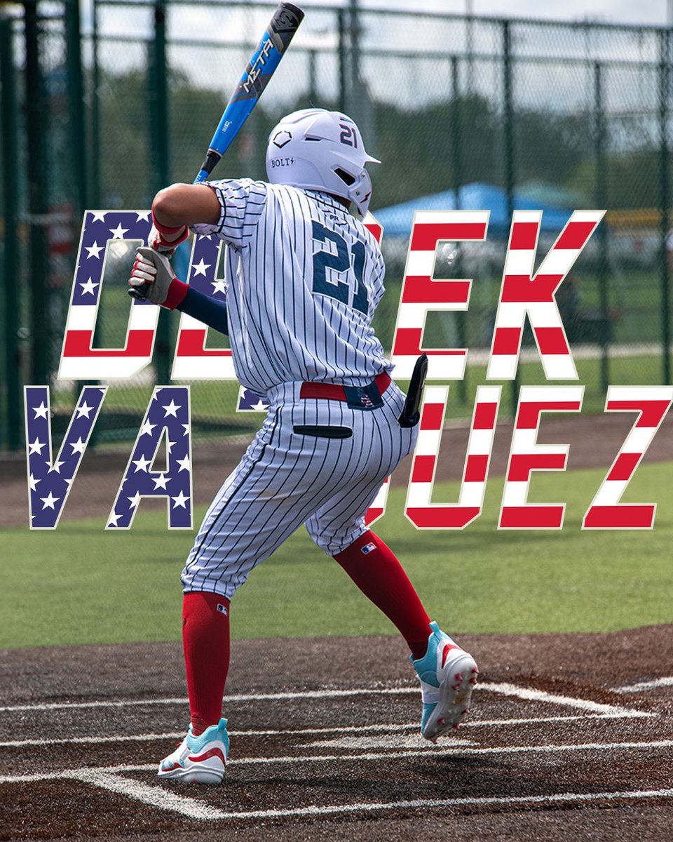 sbaboltsntl14u's tweet photo. Derek Vazquez 
2028 GRAD | SS/ 2B, 3B, RHP
Charlotte, North Carolina

FB VELO: 80mph 
60 Yard Dash: 7.39sec 
10 Yard Split: 1.84sec 
IF VELO: 75mph 
EXIT VELO: 78mph

🎨: @ScoopEditz  

#2028grad #uncbaseball #lsubaseball #wakeforestbaseball #tennesseebaseball #vanderbiltbaseball https://t.co/zxpvrfBTtw