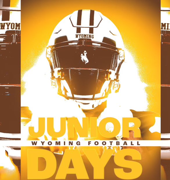 Big thanks to @CoachBHen for the @wyo_football junior day! @WyoFBRecruiting @GHSWolvesFB