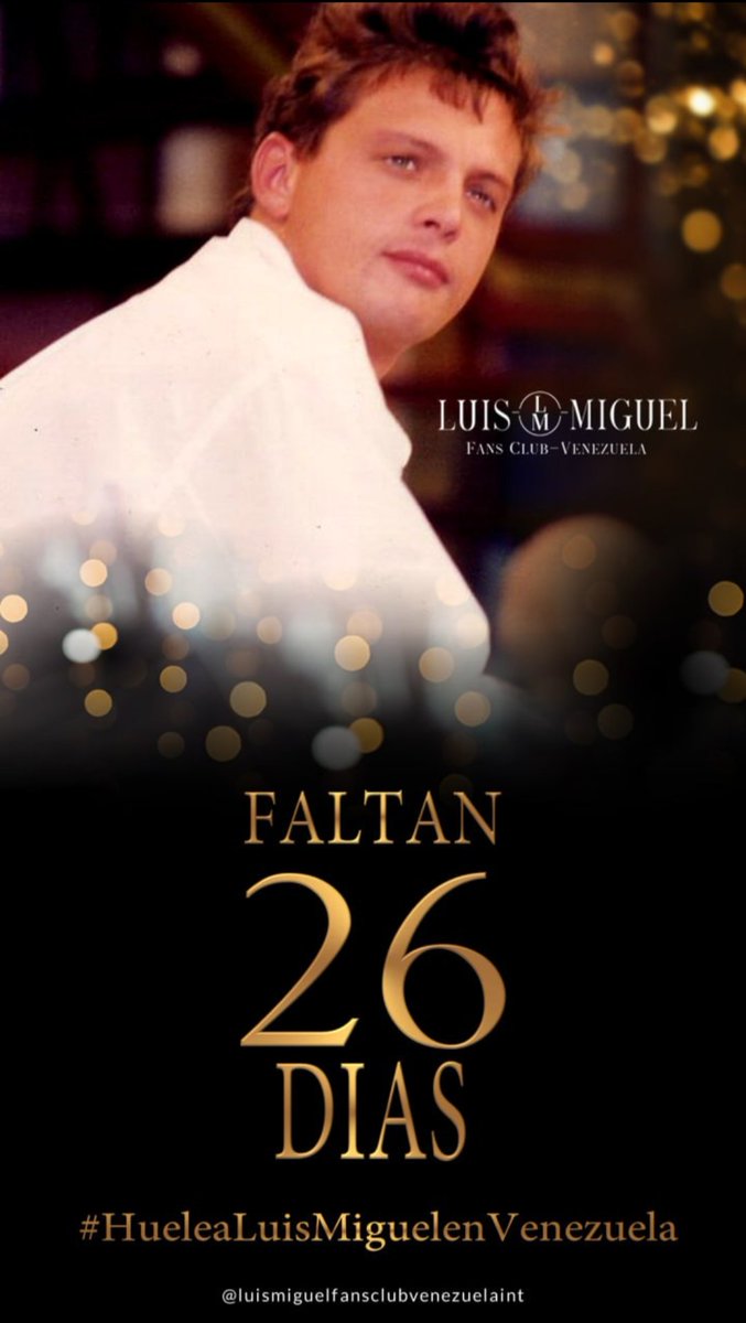 LUIS MIGUEL FANS CLUB VENEZUELA INT OFICIAL tweet media