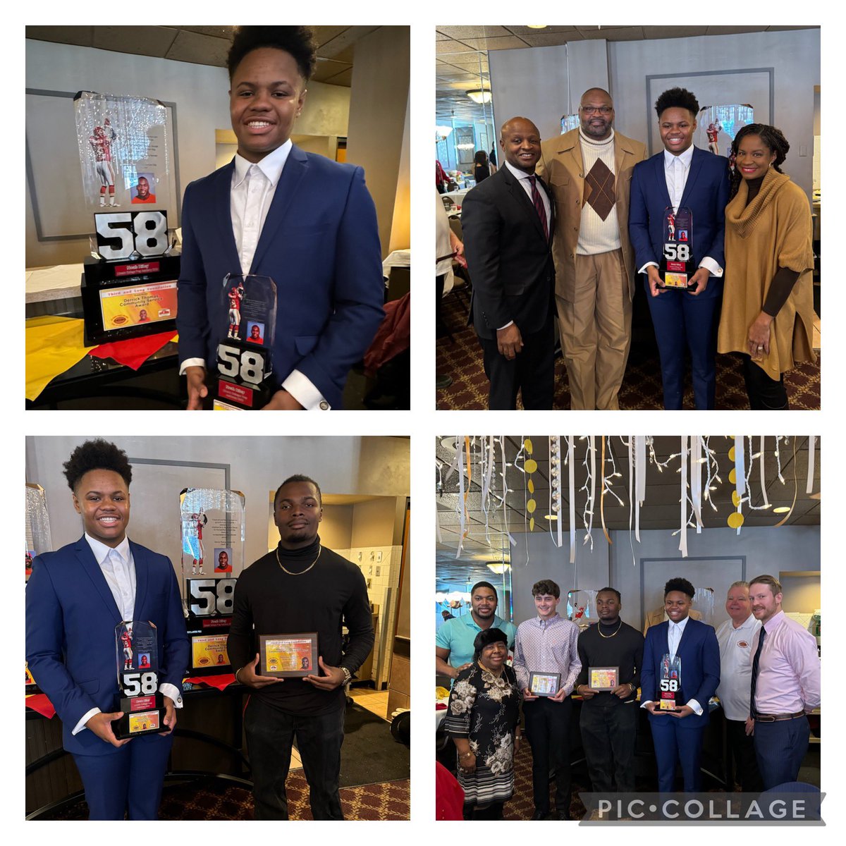 Honored to win the Derrick Thomas Community Service Award and to be recognized with other scholar athletes from the Kansas City area. A huge thank you to <a href="/ThirdandLongKC/">Third and Long</a>. #forthecity #reptheprep <a href="/LCPAFootball/">Lincoln Prep Football</a> <a href="/LCPA_Athletics/">Lincoln Prep Athletics</a> <a href="/LCPABaseball/">Lincoln Prep Baseball</a> <a href="/ABA_Elite/">Advanced Baseball</a> <a href="/KC_Elite_S/">KC Elite Sports</a>