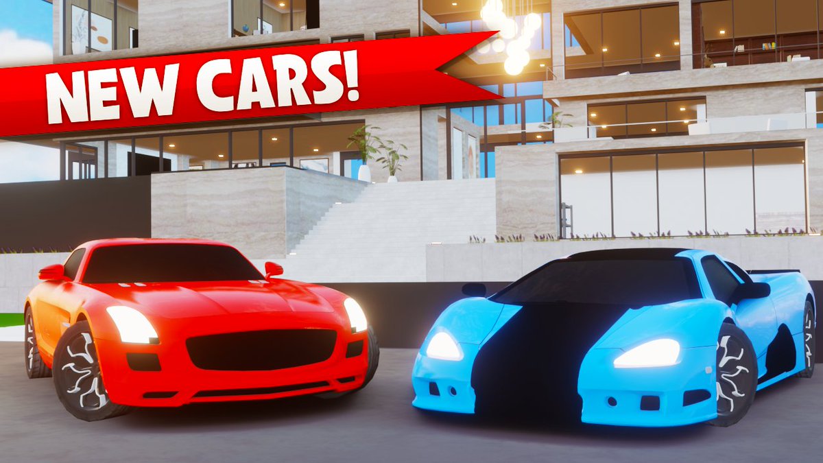 2 NEW CARS have been added to Millionaire Mansion Tycoon!