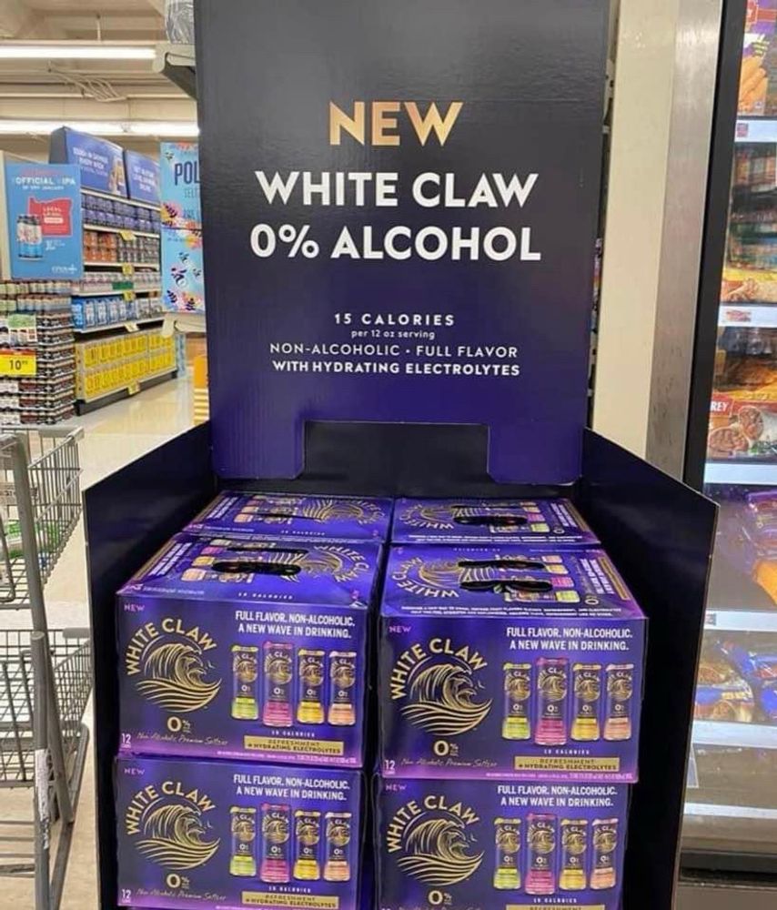 Congrats, <a href="/WhiteClaw/">White Claw</a>, you just invented <a href="/lacroixwater/">LaCroix Water</a>.