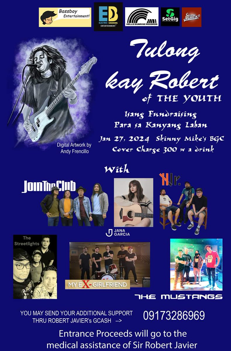Para sa aming maestro Robert Javier! Tara sa January 27! 🙏
#RobertJavier