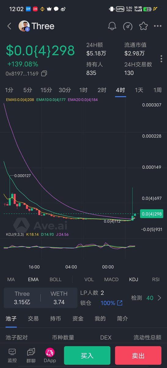 blockboxvip's tweet photo. #three 
binance接班人 web3上线应该有一波红利 刚刚洗盘盘整结束 可以考虑入一点玩玩
0x81971c6a8f2b95411047c8e1eb83d75372e61169 https://t.co/ckBqlA8wSb