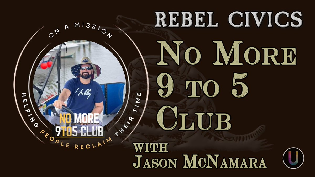 🔥 This week on Rebel Civics: Join @bessettekeith for a deep dive into wealth building and life control with Jason McNamara. Learn how to live on your terms!  9am Pacific on Wednesday 🌍 #WealthBuilding #LiveYourBestLife

rumble.com/v47gyeo-rebel-…