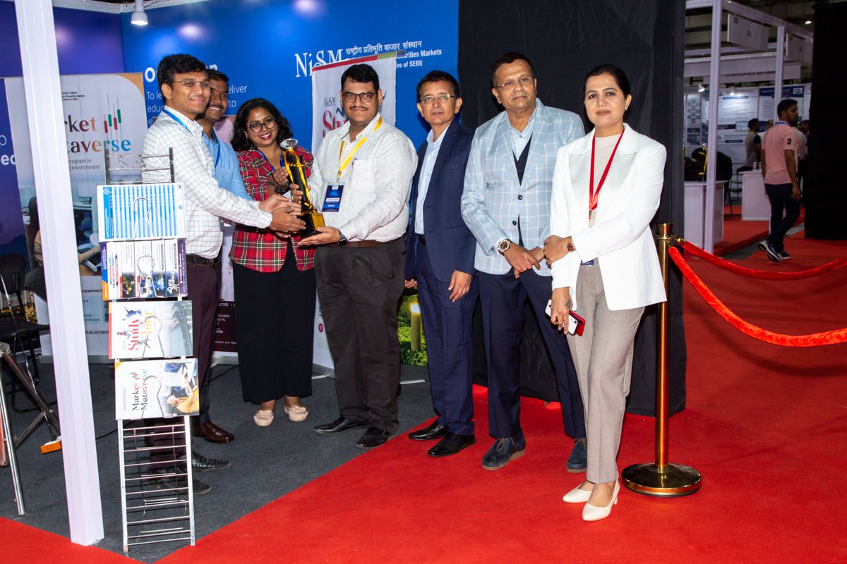 NISM_Official's tweet image. NISM Participated in the Stocktech 2024 event organised by ANMI India.
The event showcased the latest technology transforming the Indian Capital Markets.

#nism #anmi #stocktech #technology #capitalmarkets