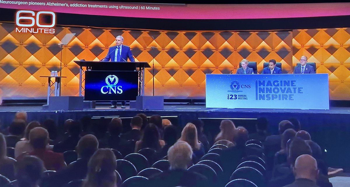 It was funny learning today that I made a cameo appearance on @60Minutes with my friends @MartinaStippler & @akashjp330. Thank you @CNS_Update Past President Ali Rezai for letting us crash the show! 😂 #neurosurgery youtu.be/7BGtVJ3lBdE?si…