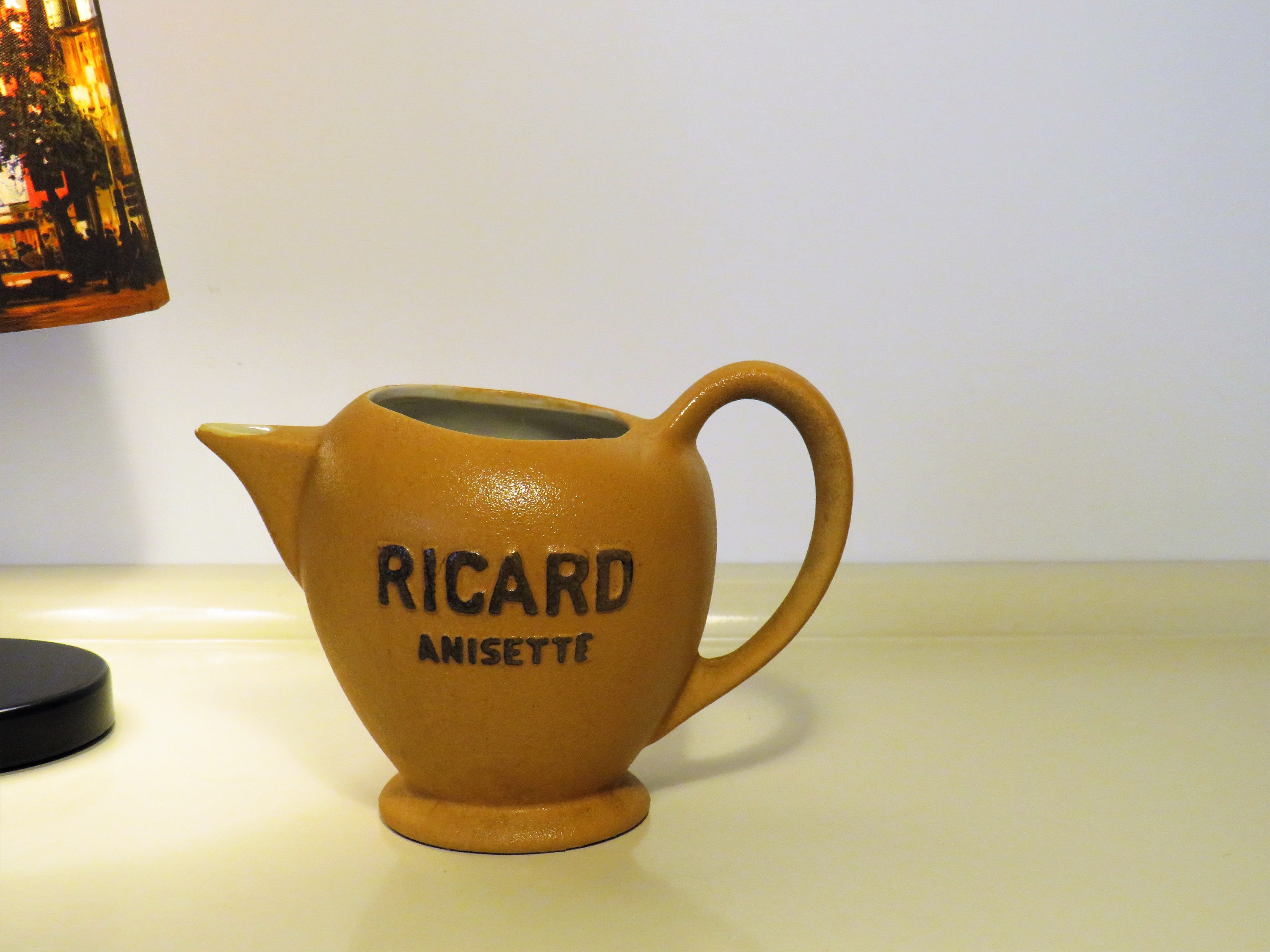 Vintage RICARD French Café Water Carafe