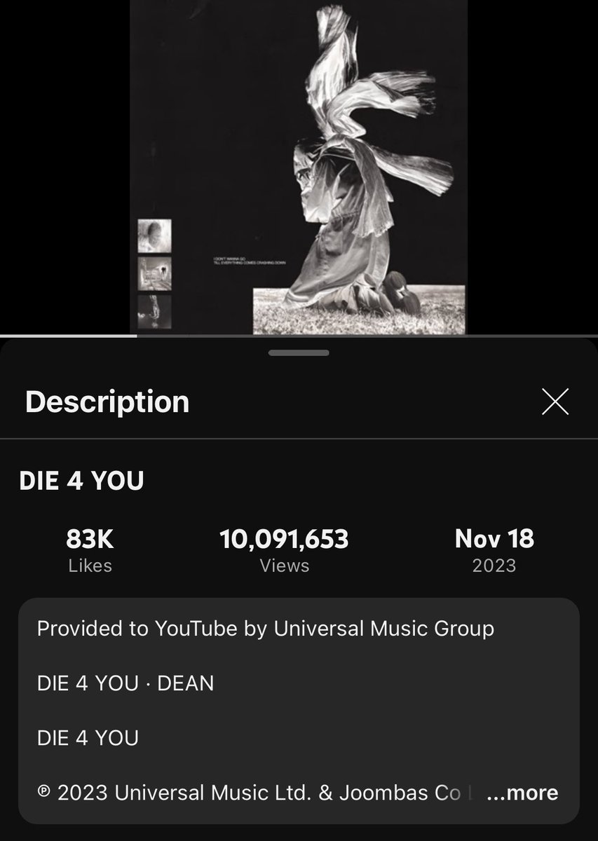 DeanThailand's tweet photo. รวมความปังของ DIE 4 YOU เพลงใหม่ของ #คุณดีน

- 10 ล้านวิวบน YouTube ใน 2 เดือน
- #1 MelOn 5 Minutes Chart
- #3 Melon Top 100 Chart
- #1 Top 100 Korea บน Apple Music
- ติด Top 10 Best Song of 2023 ของ Apple Music 

กลับมาเพื่อเป็นตัวพ่อจริง ๆ คนนี้ ขวัญใจแฟนเพลงสุด ๆ! ❤️‍🔥 https://t.co/62lBGWTgkx