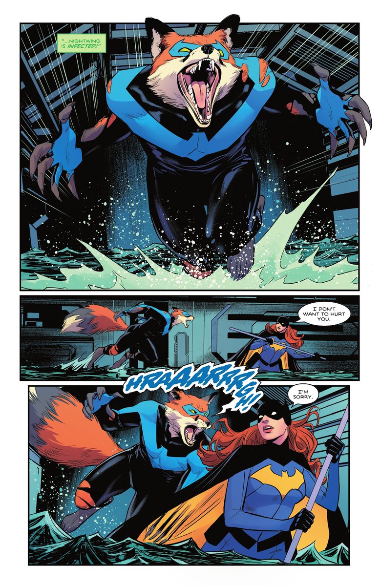 GeekpinEnt's tweet image. Even as an animal #Nightwing is still a sexy mofo 🤣😅😅

#GeekpinEnt #Titans #BeastWorld #Foxwing #DC #TomTaylor #Beastiality